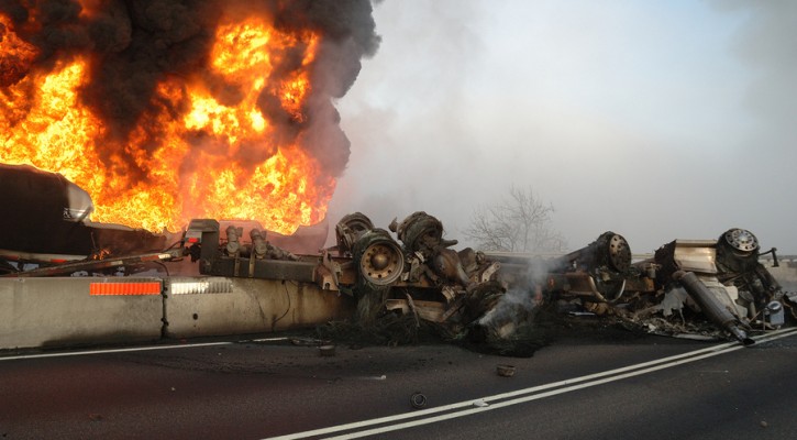 Tanker Fire