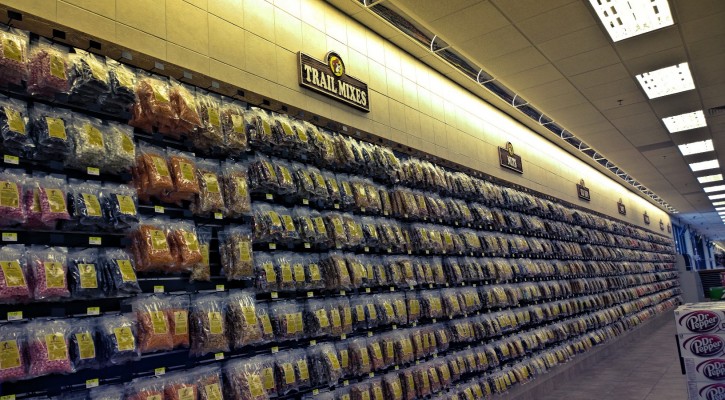 Buc-ee's Great Wall of Snacks